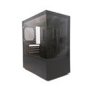 🖥️💡 Gabinete Gamer Aquário PIXXO CG200B Preto – Vidro Temperado, RGB, Alta Performance para Setup