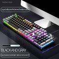 🎮🔥 TECLADO GAMER HARDCORE 104 TECLAS • RGB RAINBOW EXPLOSIVO • FEEL MECÂNICO • E-SPORTS DE ALTA PERFORMANCE