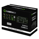 🔌⚡ Fonte ATX Gamer 600W Gamemax GS600 – 80 Plus Black & PFC Ativo