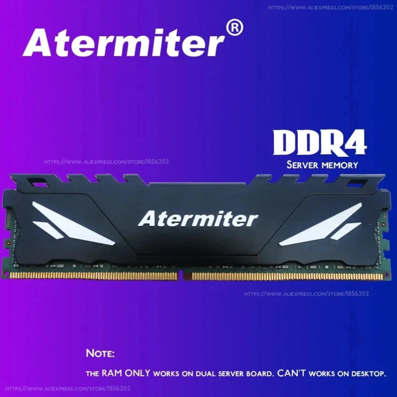 🧩 Atermiter X99 D4 + Intel Xeon E5-2680 V4 + 32GB DDR4