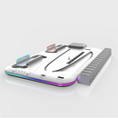 ❄️🎮 Estação de Resfriamento Turbo para PS5 + Dock de Carregamento de Controles + RGB