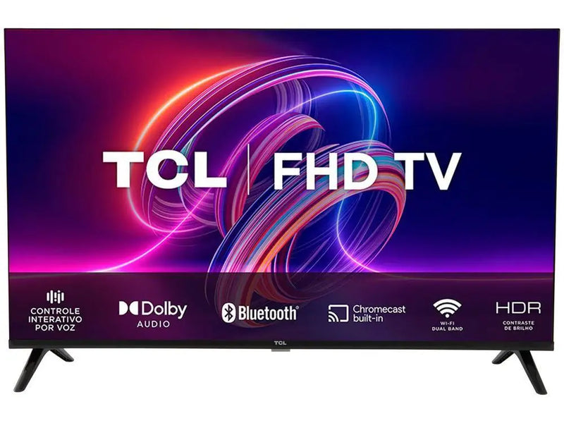 📺 Smart TV TCL 32” Full HD LED 32S5400A – Android TV, Google Assistente, Wi-Fi, HDMI e USB