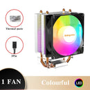 Refrigerador de ar da cpu x79 x99 3pin pwm 4pin silencioso ventilador de refrigeração do processador para intel lga 1151 1155 1200 1700 2011 amd am3 am4 pc radiador