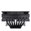 Refrigerador de CPU TEUCER UT-75, 8 tubos de calor Tiny Titan, com ventilador silencioso PWM 800-2400RPM para AM4/AM5/ e LGA 1700/115X/1200/2011