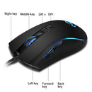 🖱️ Mouse Gamer com Fio – 7 Botões • 3200 DPI • LED Multicor