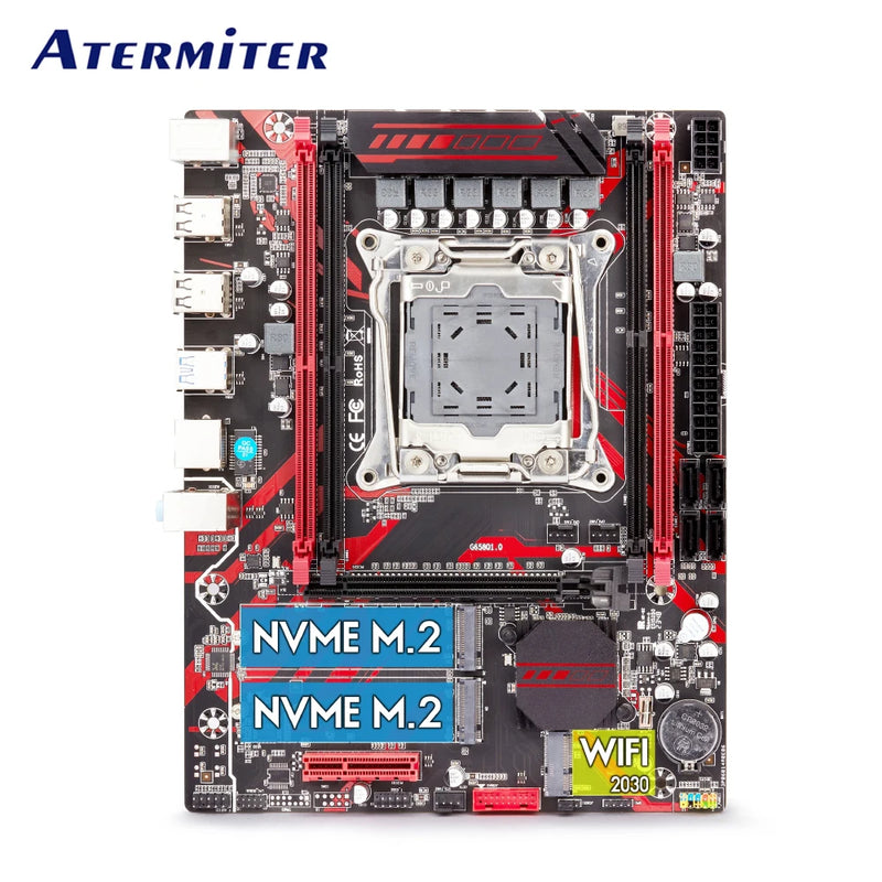 🧩 Atermiter X99 D4 + Intel Xeon E5-2680 V4 + 32GB DDR4