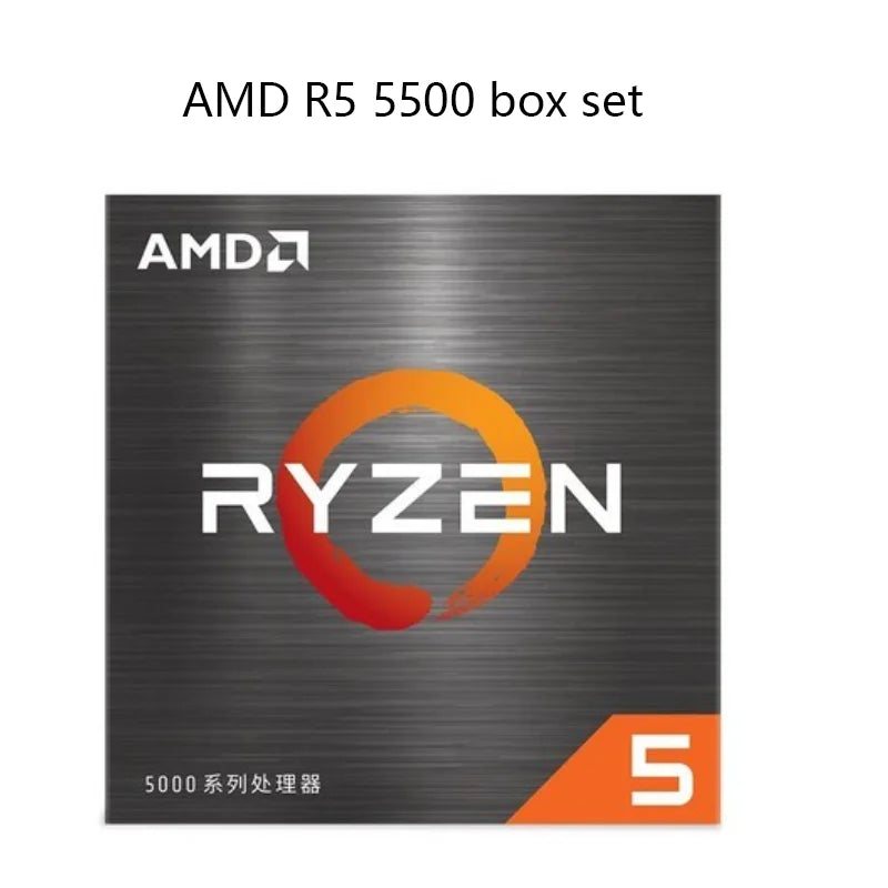 🧠 Processador AMD Ryzen 5 5500 – Versão Tray (Sem Cooler)