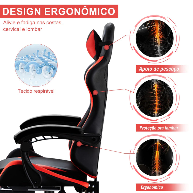 🐍 Python Fly – Cadeira Gamer Ergonômica / Cadeira para eSports / Cadeira de Escritório