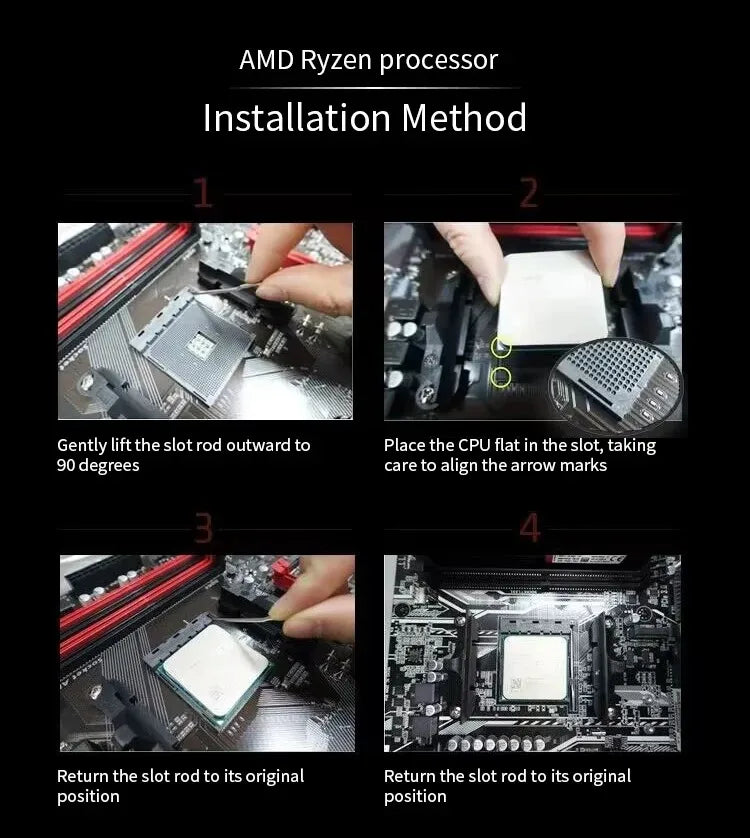 🧠 Processador AMD Ryzen 5 5500 – Versão Tray (Sem Cooler)