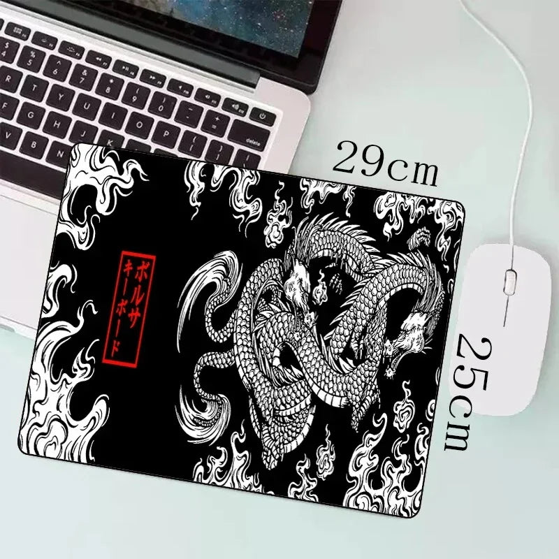 🐉 Mousepad Gamer XXL Dragão Japonês – 900x400 / 700x300 | Alta Performance + Tema Anime