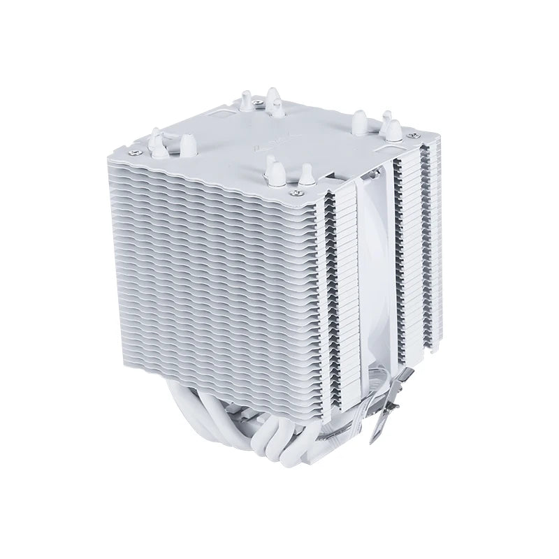 ⚔️ HNHU Dual Tower RGB (Preto/Branco) – Cooler CPU 6 Heatpipes Ultra Silencioso | Intel & AMD