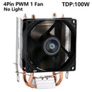 Ventilador cooler eficiente para cpu, 90mm, 4 pinos/pwm, pc, tipo torre, radiador, 2/4/6, instalação de tubo de calor lga2011 x79 x99 115x1200 1700 amd am3 am4