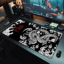 🐉 Mousepad Gamer XXL Dragão Japonês – 900x400 / 700x300 | Alta Performance + Tema Anime