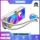 ❄️ Manmu – Water Cooler 240mm RGB para CPU com Ventoinhas PWM (4 pinos)