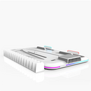 ❄️🎮 Estação de Resfriamento Turbo para PS5 + Dock de Carregamento de Controles + RGB