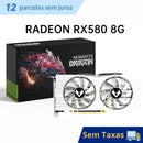 🎮 Placa de Vídeo MOUGOL Radeon RX 580 8GB GDDR5 – PCI-E 3.0 – DVI/DP – Original