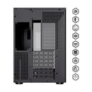 🖥️✨ Gabinete Gamer Gamemax Lucent Black – ATX com Vidro Temperado + 3 Fans RGB