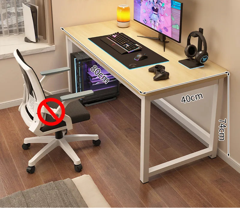 🖥️✨ Mesa Compacta Multiuso – Estudo, Home Office & Setup Gamer | Escrivaninha para Quarto, Apartamento e Casa de Aluguel