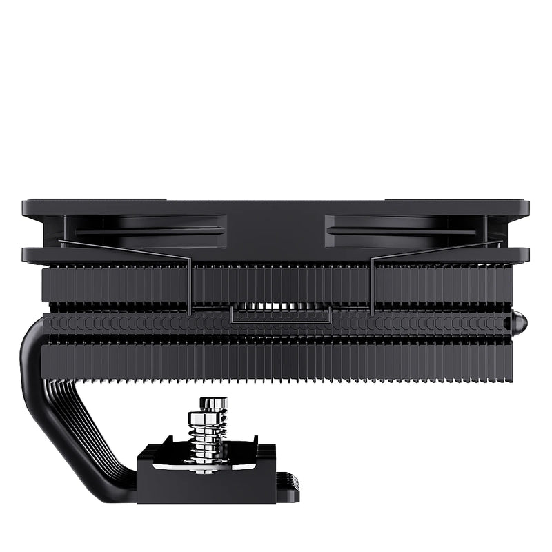 Refrigerador de CPU TEUCER UT-75, 8 tubos de calor Tiny Titan, com ventilador silencioso PWM 800-2400RPM para AM4/AM5/ e LGA 1700/115X/1200/2011