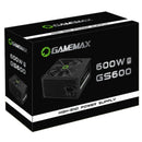🔌⚡ Fonte ATX Gamer 600W Gamemax GS600 – 80 Plus Black & PFC Ativo