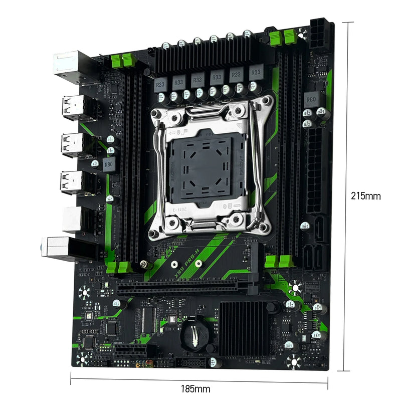 🧩 Kit MACHINIST X99 PR9-H + Xeon E5-2650 V4 + 16GB DDR4 + Suporte NVMe M.2