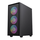 🌀💻 Gabinete Gamer Gamemax Storm BK — M-ATX | Vidro Temperado | 1 Fan Incluso