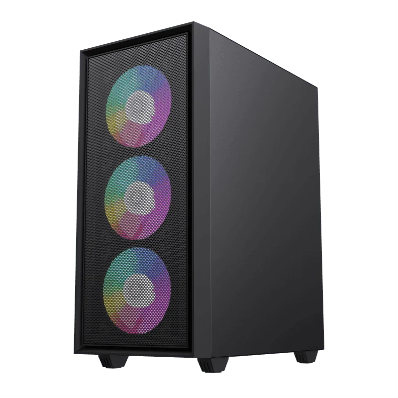 🌀💻 Gabinete Gamer Gamemax Storm BK — M-ATX | Vidro Temperado | 1 Fan Incluso