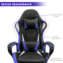 🪑 Cadeira Ergonômica Giratória para Escritório – Conforto, Mobilidade e Design Moderno