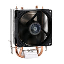 Ventilador cooler eficiente para cpu, 90mm, 4 pinos/pwm, pc, tipo torre, radiador, 2/4/6, instalação de tubo de calor lga2011 x79 x99 115x1200 1700 amd am3 am4