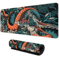 🐉 Mousepad Gamer XXL Dragão Japonês – 900x400 / 700x300 | Alta Performance + Tema Anime