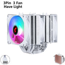 ⚔️ HNHU Dual Tower RGB (Preto/Branco) – Cooler CPU 6 Heatpipes Ultra Silencioso | Intel & AMD