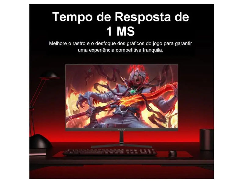 🖥️⚡ Monitor Gamer 24,5" Legacy S25F20 — 200Hz, 1ms, Full HD, FreeSync & G-Sync, HDMI + DisplayPort