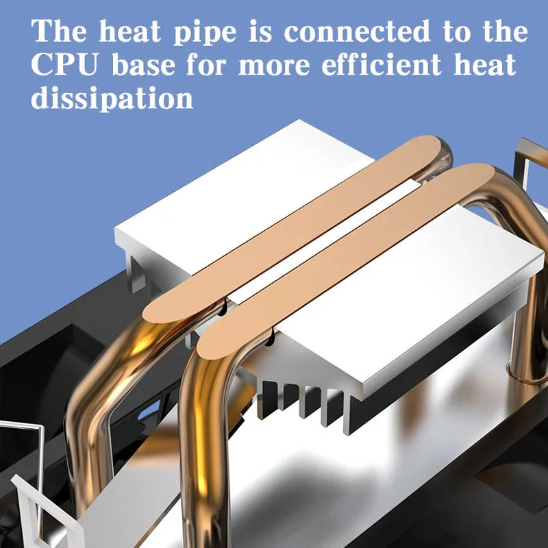 Refrigerador de ar da cpu x79 x99 3pin pwm 4pin silencioso ventilador de refrigeração do processador para intel lga 1151 1155 1200 1700 2011 amd am3 am4 pc radiador