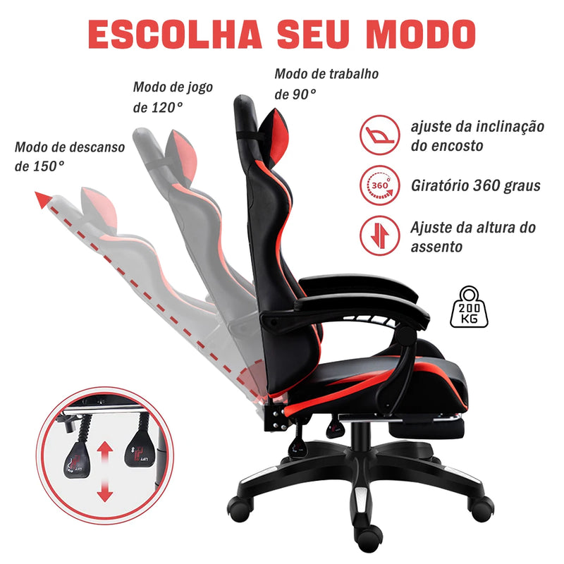 🐍 Python Fly – Cadeira Gamer Ergonômica / Cadeira para eSports / Cadeira de Escritório